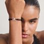 THOMAS SABO Together Black Textile Cubic Zirconia Intertwined Bracelet A2236-051-11