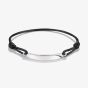 THOMAS SABO Together Black Textile Engravable ID Bracelet A2238-001-11