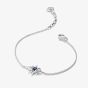 THOMAS SABO Sterling Silver & Blue Crystal Star Bracelet A2246-166-1