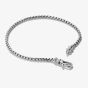 THOMAS SABO Rebel Steel 2.7mm Box Chain Bracelet A2249-S01-53