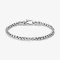 THOMAS SABO Rebel Steel 4.0mm Box Chain Bracelet A2250-S01-53