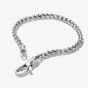 THOMAS SABO Rebel Steel 4.0mm Box Chain Bracelet A2250-S01-53