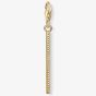 THOMAS SABO Gold Plated Clear Cubic Zirconia Vertical Bar Charm 1577-414-14