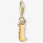 THOMAS SABO Gold Plated Cubic Zirconia I Charm 1615-414-39
