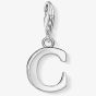 THOMAS SABO Silver Letter C Charm 0177-001-12