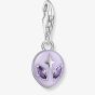THOMAS SABO Purple Cubic Zirconia Alien Charm 2049-041-13