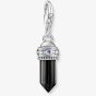 THOMAS SABO Onyx & Sapphire Hexagon Amulet Charm 2110-698-11