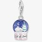 THOMAS SABO Silver Multicoloured Snowball Let It Snow Charm 2063-664-7