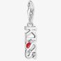 THOMAS SABO Silver Kiss With Red Enamel Charm 2066-041-10