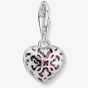 THOMAS SABO Red Heart Cubic Zirconia Charm 2094-699-10