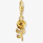 THOMAS SABO Gold Plated Rose Charm 2077-413-39