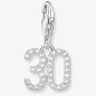 THOMAS SABO Silver 30 Cubic Zirconia Charm 2136-051-21