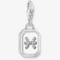 THOMAS SABO Silver Octagonal Cubic Zirconia Pisces Charm 2142-643-21