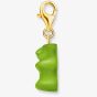 THOMAS SABO Gold Plated Haribo Green Gummy Bear Charm 2192-413-6