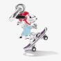 THOMAS SABO Silver Peanuts Snoopy on Skateboard Charm CC1346-664-7