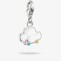 THOMAS SABO Charm Club Hello Kitty Multi Coloured Cubic Zirconia Cloud Charm 2258-M02-7