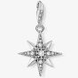 THOMAS SABO Sterling Silver Cubic Zirconia Royalty Star Charm 1756-643-14