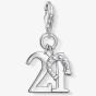 THOMAS SABO Silver Lucky 21 Charm 0460-001-12