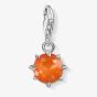 THOMAS SABO Silver Orange January Birthstone Charm 1793-625-10