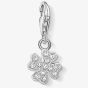 THOMAS SABO Silver Clear Cubic Zirconia Clover Charm 1797-051-14