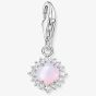 THOMAS SABO Sterling Silver Opal-Imitation Charm Pendant 1866-166-7