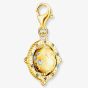 THOMAS SABO 18ct Gold Plated & Multi-Stone Globe Charm 1923-488-7