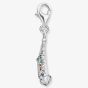 THOMAS SABO Silver & Multi-Stone Sailing Boat Charm 1927-340-7