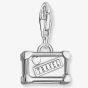 THOMAS SABO Silver & Multi-Stone Vintage Suitcase Charm 1936-318-7
