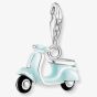THOMAS SABO Silver & Enamel Motor Scooter Charm 1937-041-7