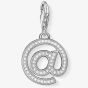 THOMAS SABO Silver Pavé @ Symbol Charm 1253-051-14