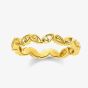 THOMAS SABO Gold Plated Diamond Leaves Ring D_TR0024-924-39