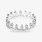 THOMAS SABO Sterling Silver Clear Cubic Zirconia Crown Ring TR2235-051-14