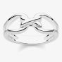 THOMAS SABO Sterling Silver Open Linked Ring TR2236-001-21