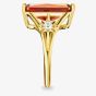 THOMAS SABO Gold Plated Magic Stones Orange Star Cocktail Ring TR2261-971-8