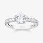THOMAS SABO Silver Solitaire White Cubic Zirconia Ring TR2440-051-14