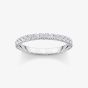 THOMAS SABO Sterling Silver Cubic Zirconia Delicate Pave Full Eternity Ring TR2467-051-14