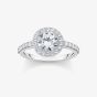 THOMAS SABO Sterling Silver Cubic Zirconia Halo Ring TR2475-051-14