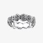 THOMAS SABO Midnight Rose Silver Roses Ring TR2488-637-21