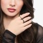 THOMAS SABO Sterling Silver Black Cubic Zirconia Ring TR2466-643-11
