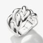 THOMAS SABO Bold Elegance Silver Braided Ring TR2521-001-21