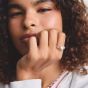 THOMAS SABO Hello Kitty Pink Bow Cubic Zirconia Ring TR2549-M06-14