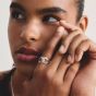 THOMAS SABO Together Sterling Silver Cubic Zirconia Intertwined Ring TR2547-051-14