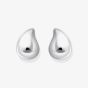 THOMAS SABO Sterling Silver Organic Tear Shape Stud Earrings H2299-001-21