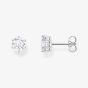 THOMAS SABO Sterling Silver Zirconia Stud Earrings H2301-051-14