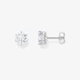 THOMAS SABO Large Sterling Silver Zirconia Stud Earrings H2300-051-14