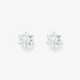 THOMAS SABO Large Sterling Silver Zirconia Stud Earrings H2300-051-14