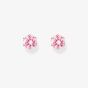 THOMAS SABO Sterling Silver Large Pink Zirconia Stud Earrings H2300-051-9