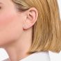 THOMAS SABO Sterling Silver Heart Zirconia Stud Earrings H2306-051-14