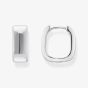 THOMAS SABO Sterling Silver 16.5mm Angular Hoop Earrings CR744-001-21