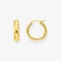 THOMAS SABO Gold Plated 19.5mm Chunky Hoop Earrings CR746-413-39